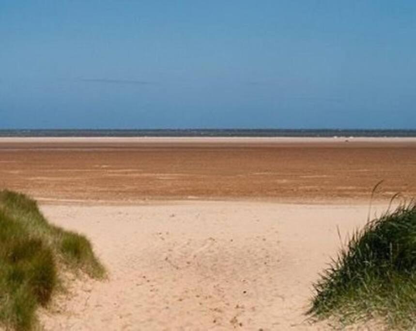 English Beach And Countryside Saltfleet Extérieur photo